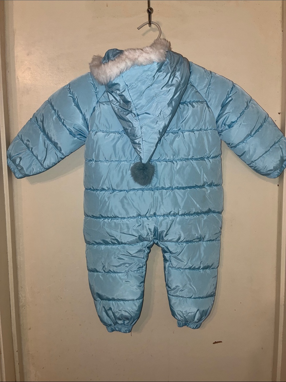 NWT mud kingdom, infant snowsuit size 6 to 12 months Baby blue - Picture 9 of 13